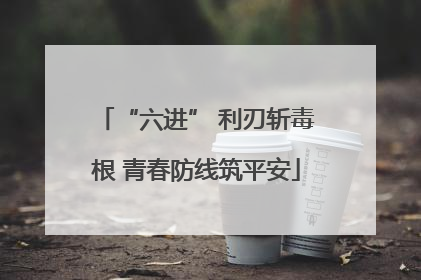 “六进” 利刃斩毒根 青春防线筑平安