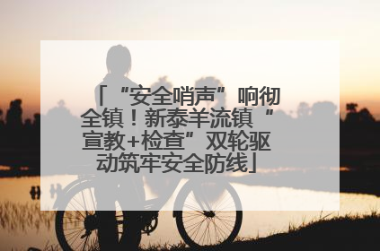 “安全哨声”响彻全镇！新泰羊流镇“宣教+检查”双轮驱动筑牢安全防线