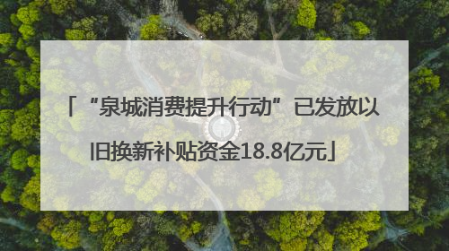 “泉城消费提升行动”已发放以旧换新补贴资金18.8亿元