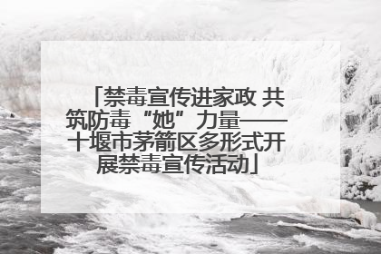 禁毒宣传进家政 共筑防毒“她”力量——十堰市茅箭区多形式开展禁毒宣传活动