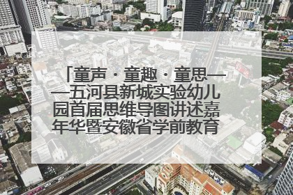 童声・童趣・童思——五河县新城实验幼儿园首届思维导图讲述嘉年华暨安徽省学前教育教研基地园项目阶段性成果展示活动