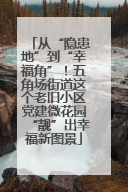 从“隐患地”到“幸福角”！五角场街道这个老旧小区党建微花园“靓”出幸福新图景