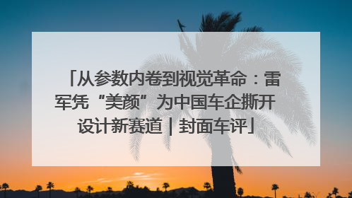 从参数内卷到视觉革命：雷军凭“美颜”为中国车企撕开设计新赛道｜封面车评