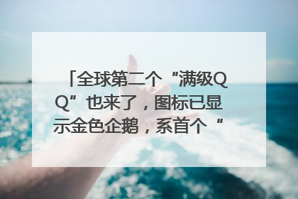 全球第二个“满级QQ”也来了，图标已显示金色企鹅，系首个“满级QQ”的小号
