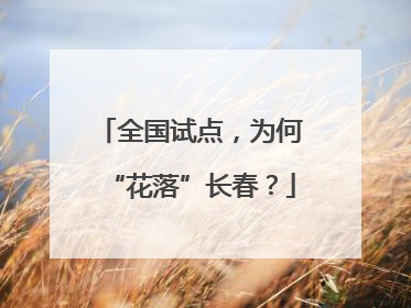 全国试点，为何“花落”长春？