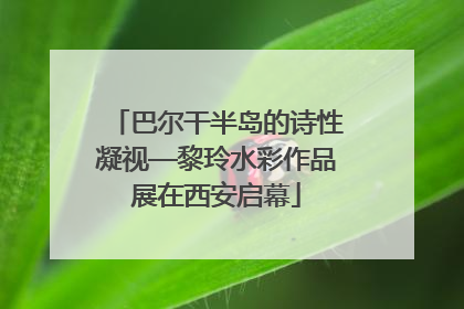 巴尔干半岛的诗性凝视—黎玲水彩作品展在西安启幕