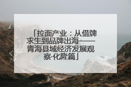 拉面产业：从借牌求生到品牌出海——青海县域经济发展观察·化隆篇