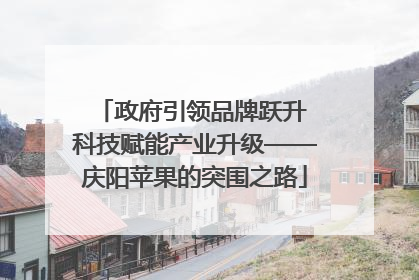 政府引领品牌跃升 科技赋能产业升级——庆阳苹果的突围之路