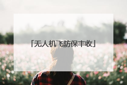 无人机飞防保丰收