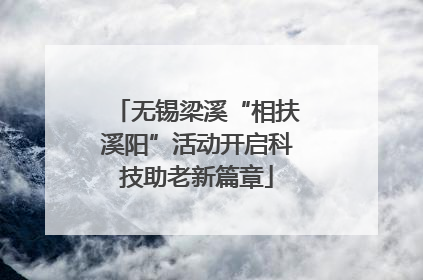 无锡梁溪“相扶溪阳”活动开启科技助老新篇章