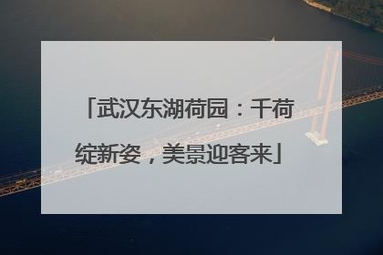 武汉东湖荷园：千荷绽新姿，美景迎客来