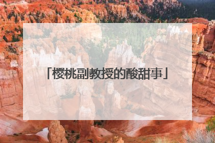 樱桃副教授的酸甜事
