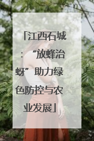 江西石城：“放蜂治蚜”助力绿色防控与农业发展