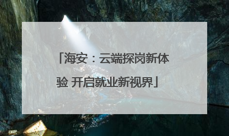 海安：云端探岗新体验 开启就业新视界