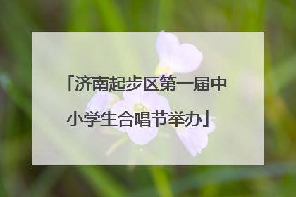 济南起步区第一届中小学生合唱节举办