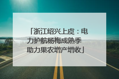 浙江绍兴上虞：电力护航杨梅成熟季 助力果农增产增收