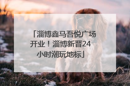 淄博鑫马吾悦广场开业！淄博新晋24小时潮玩地标