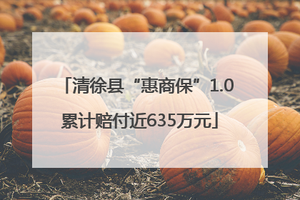 清徐县“惠商保”1.0累计赔付近635万元