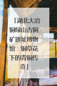 湖北大冶铜绿山古铜矿遗址博物馆：铜草花下的青铜传奇