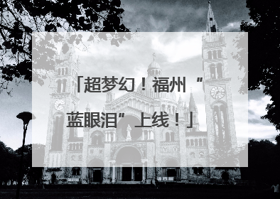 超梦幻！福州“蓝眼泪”上线！