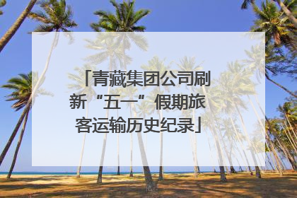 青藏集团公司刷新“五一”假期旅客运输历史纪录