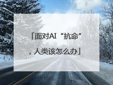 面对AI“抗命”，人类该怎么办