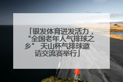 银发体育迸发活力，“全国老年人气排球之乡” 天山杯气排球邀请交流赛举行
