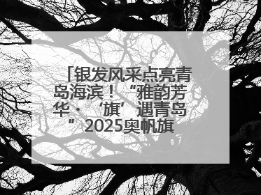 银发风采点亮青岛海滨！“雅韵芳华・‘旗’遇青岛”2025奥帆旗袍走秀活动举行