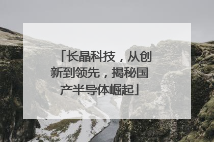 长晶科技，从创新到领先，揭秘国产半导体崛起