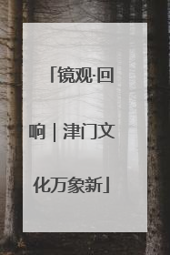 镜观·回响｜津门文化万象新