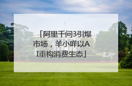 阿里千问3引爆市场，羊小咩以AI重构消费生态