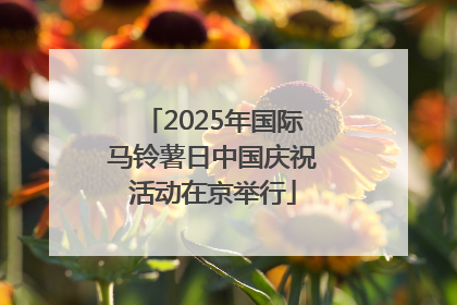 2025年国际马铃薯日中国庆祝活动在京举行