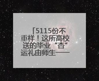 5115份不重样！这所高校送的毕业“杏”运礼由师生一一手写